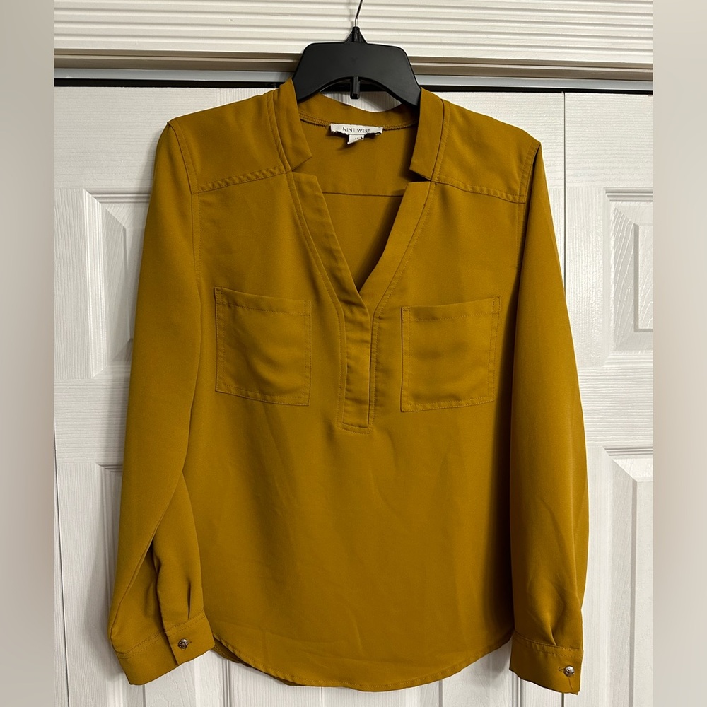 Nine West Long sleeve blouse